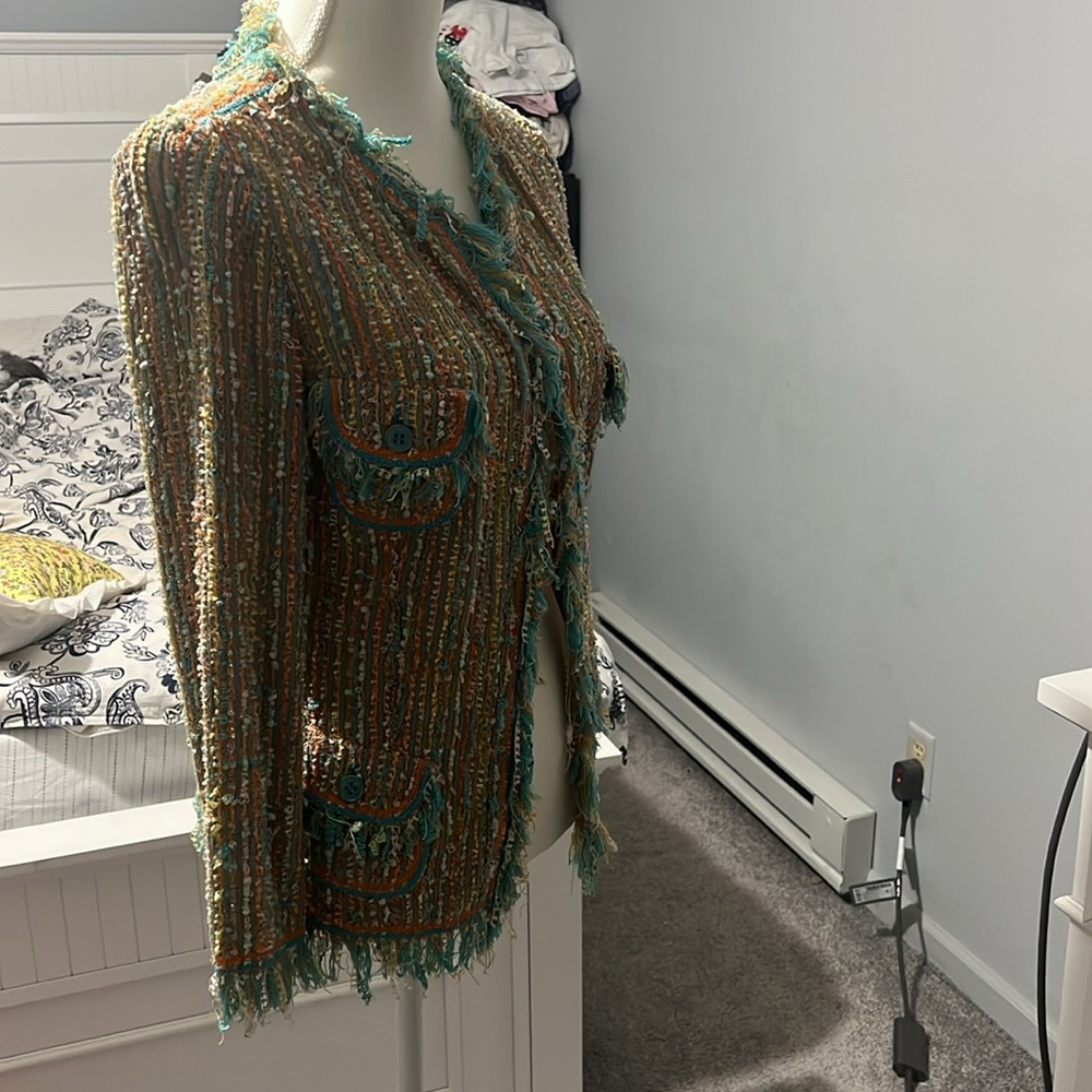 Spring/ Summer tweed jacket. - Picture 2 of 7